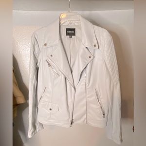 Large old navy pleather (polyester) jacket. NWOT and never worn!